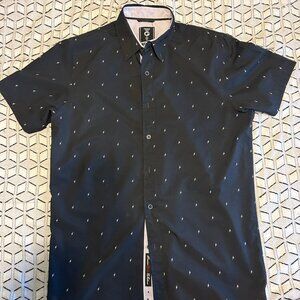Fried Denim Lightning Bolt Shirt Medium